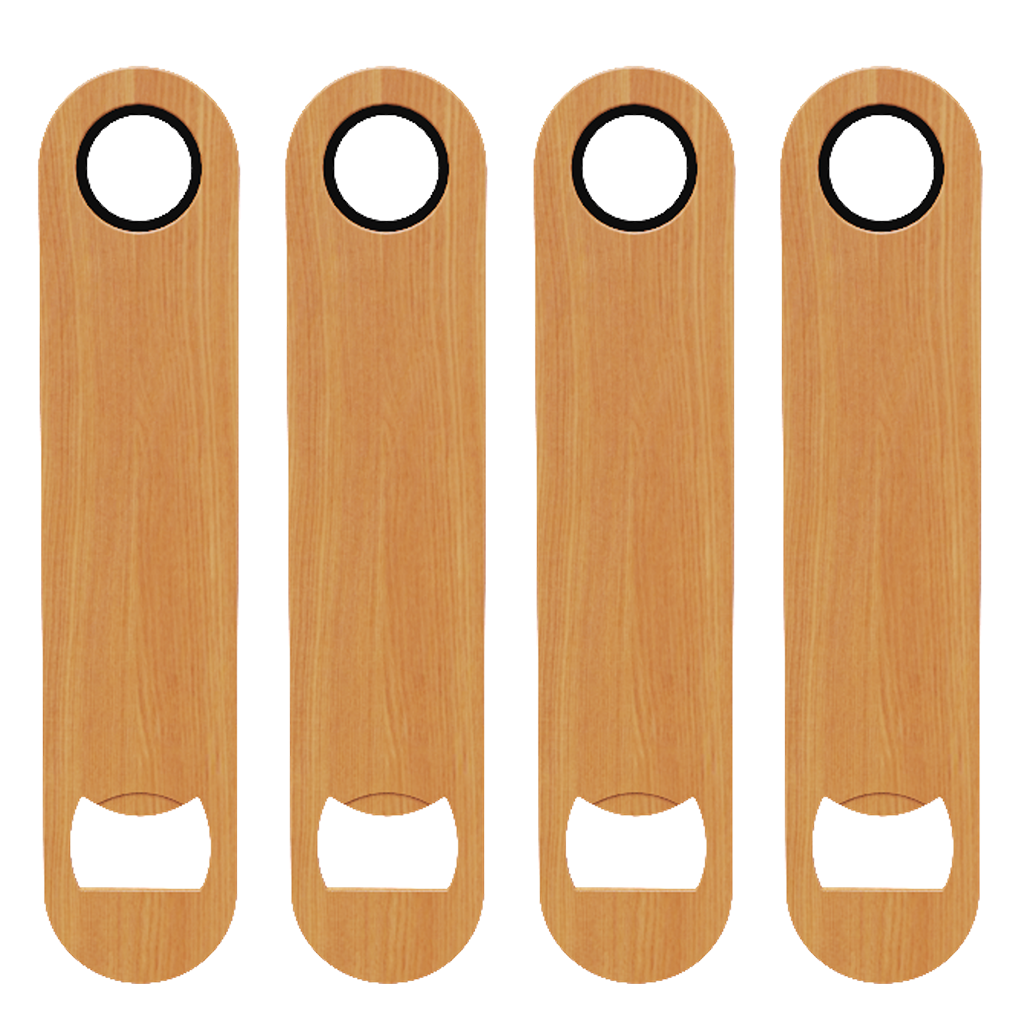 Bamboo Bottle Opener