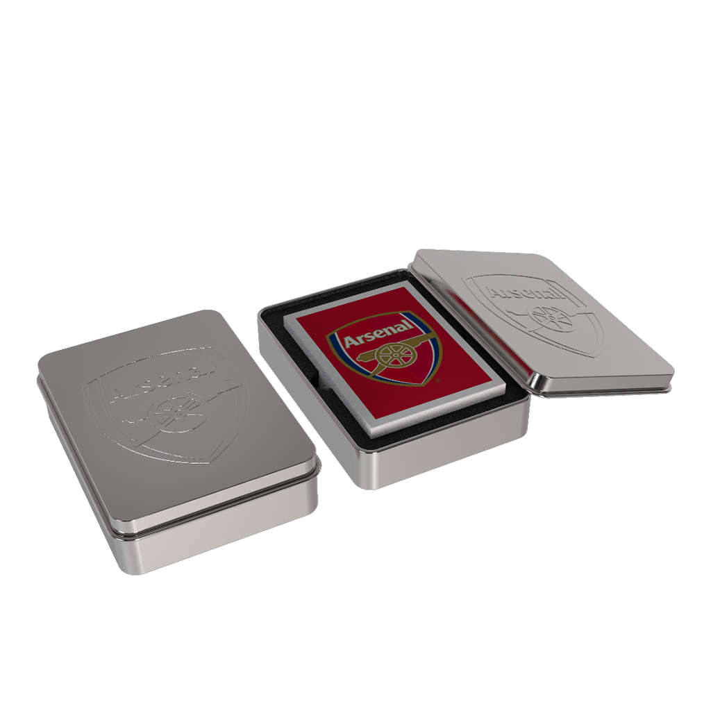 Poker Playing Cards In Tin