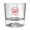 Football Carved Glass Tumbler Twin Gift Set