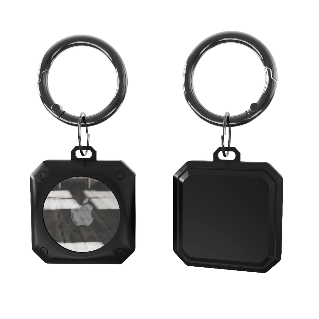 AirTag protective case key chain ring