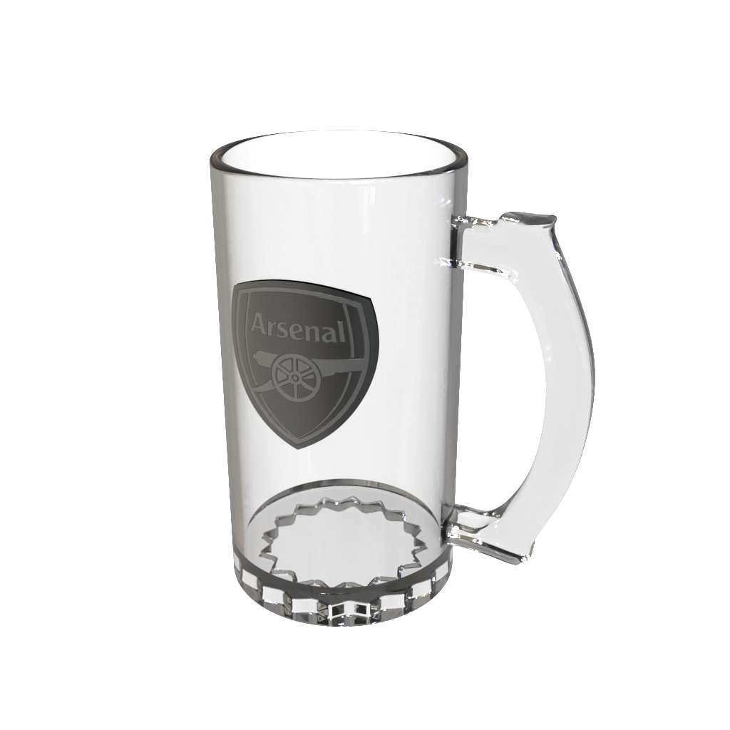 500ml Glass Stein Tankard -1