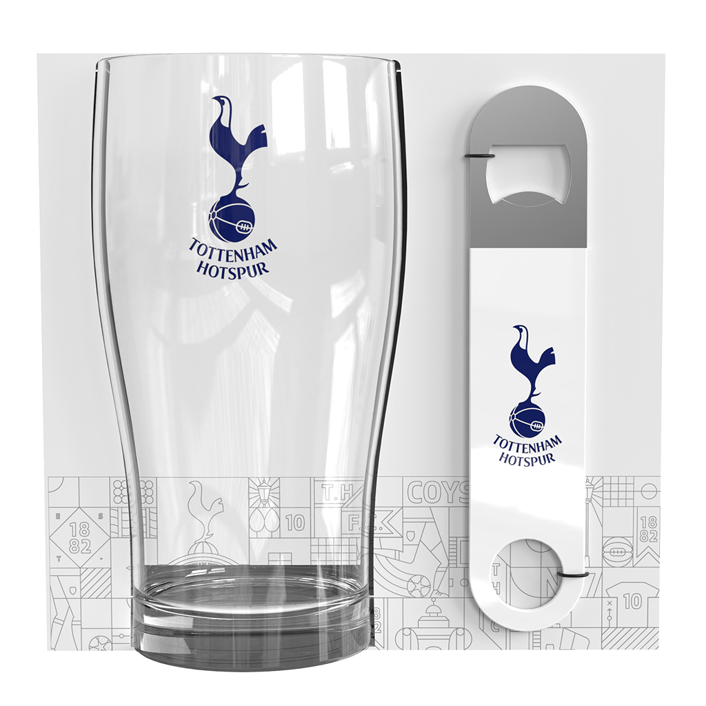 Pint Glass & Bottle Opener Gift Set