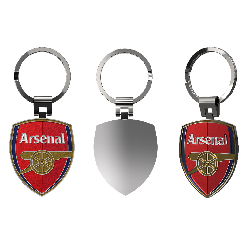 2D Enamel Key Ring Set