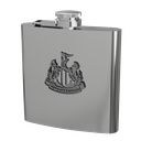 6oz Hip Flask Antique Emblem