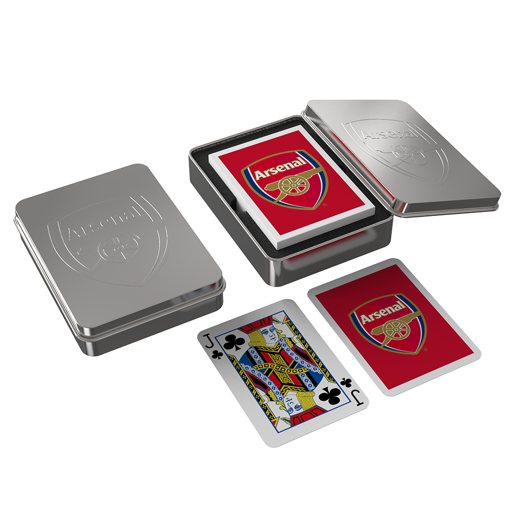 Poker Playing Cards In Tin