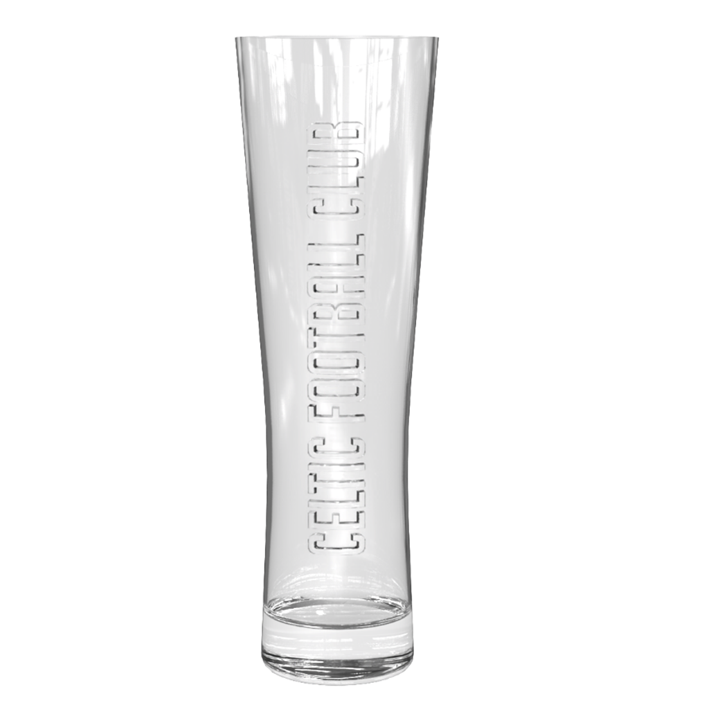 Embossed Slim Pint Glass