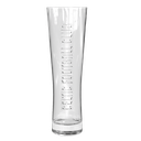 Embossed Slim Pint Glass