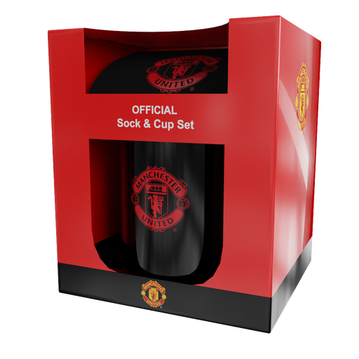 [MU5160] MU Ceramic Mug And Sock Gift Set