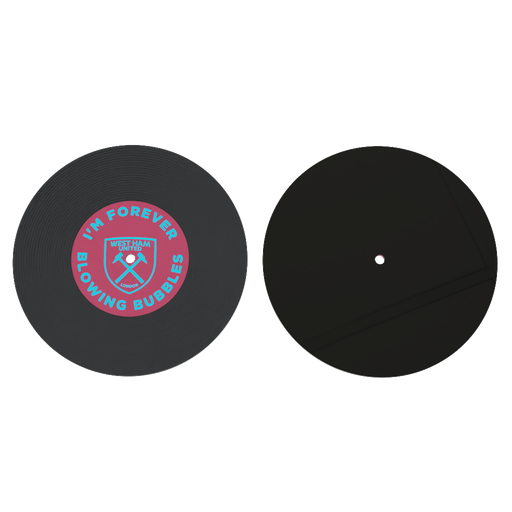 [WH6111] Record style Coasters 4pk