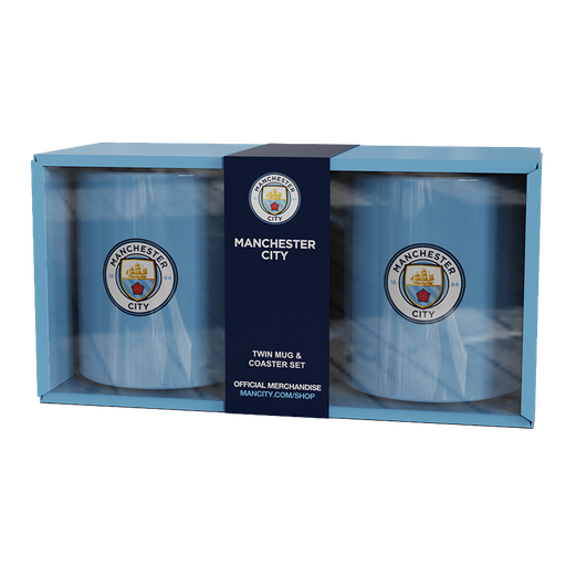 Twin Mug & Coaster Gift Set