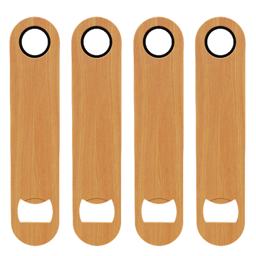 Bamboo Bottle Opener